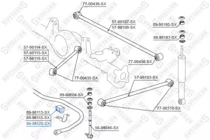 Подвеска STELLOX 89-98120-SX