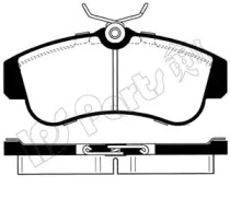 Комплект тормозных колодок IPS Parts IBD-1015