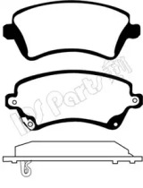 Комплект тормозных колодок IPS Parts IBD-1211