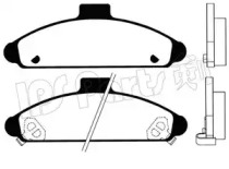 Комплект тормозных колодок IPS Parts IBD-1337