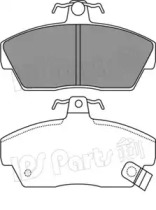 Комплект тормозных колодок IPS Parts IBD-1430