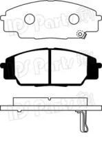 Комплект тормозных колодок IPS Parts IBD-1490