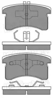 Комплект тормозных колодок IPS Parts IBD-1695