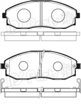 Комплект тормозных колодок IPS Parts IBD-1H02