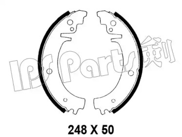 Тормозные колодки IPS Parts IBL-4000