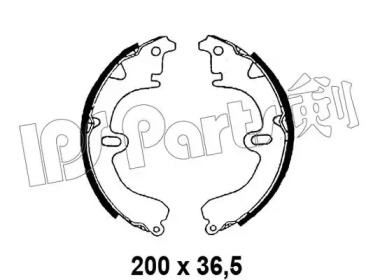 Тормозные колодки IPS Parts IBL-4298