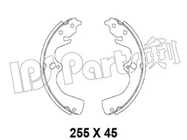 Тормозные колодки IPS Parts IBL-4396