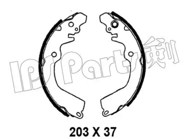 Тормозные колодки IPS Parts IBL-4586