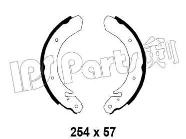 Тормозные колодки IPS Parts IBL-4H00