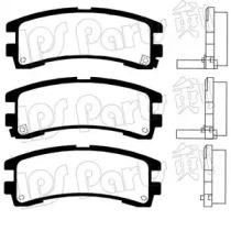 Комплект тормозных колодок IPS Parts IBR-1128