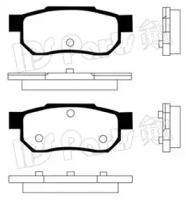 Комплект тормозных колодок IPS Parts IBR-1425