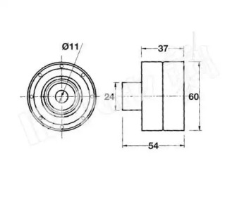 Натяжитель IPS Parts ITB-6101