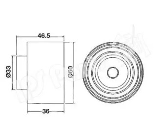 Натяжитель IPS Parts ITB-6110