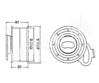 Натяжитель IPS Parts ITB-6224