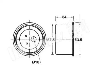 Натяжитель IPS Parts ITB-6515