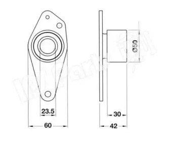 Натяжитель IPS Parts ITB-6538