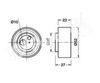 Натяжитель IPS Parts ITB-6900