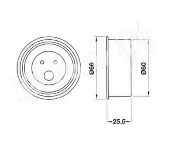 Натяжитель IPS Parts ITB-6H29