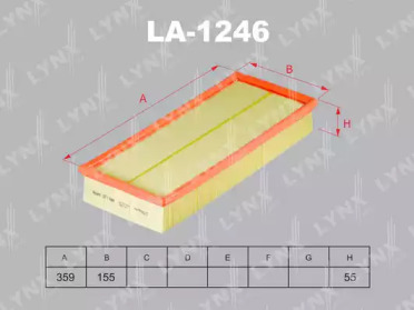 Фильтр LYNXauto LA-1246