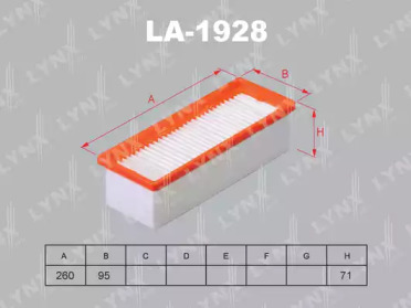 Фильтр LYNXauto LA-1928