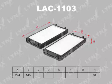 Фильтр LYNXauto LAC-1103