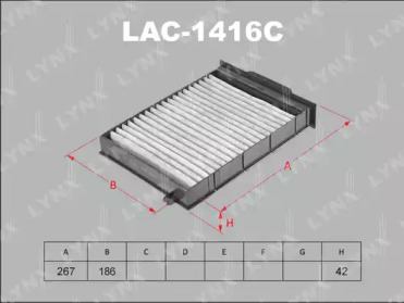 Фильтр LYNXauto LAC-1416C