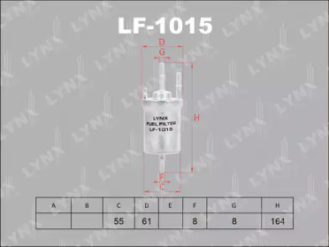 Фильтр LYNXauto LF-1015