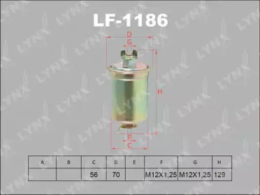 Фильтр LYNXauto LF-1186