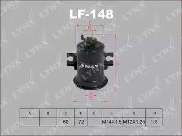 Фильтр LYNXauto LF-148