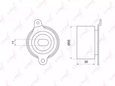 Ролик LYNXauto PB-1017