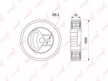 Ролик LYNXauto PB-5073