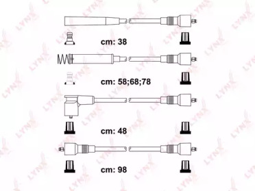 Комплект электропроводки LYNXauto SPC5923