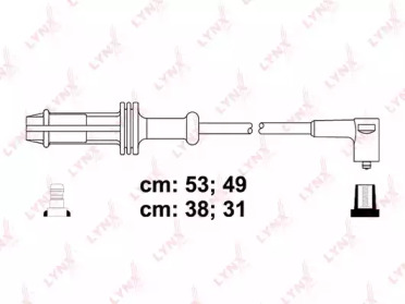 Комплект электропроводки LYNXauto SPC6127