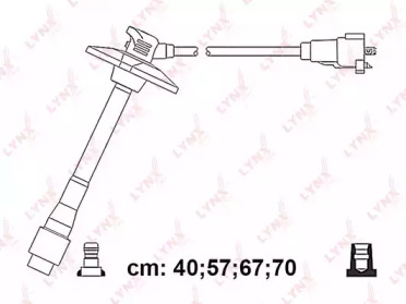 Комплект электропроводки LYNXauto SPC7561