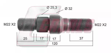 Болт CASALS 21142