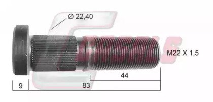 Болт CASALS 21283