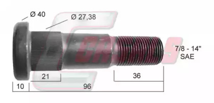 Болт CASALS 21307