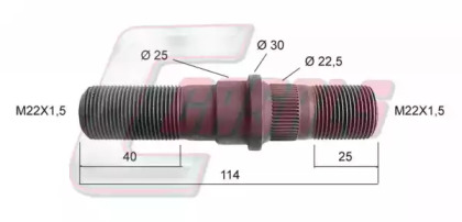 Болт CASALS 21406