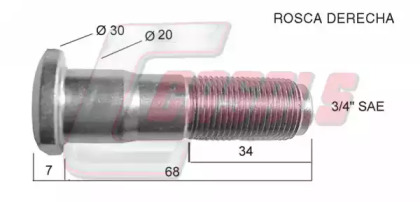 Болт CASALS 21410