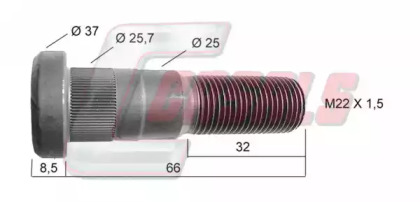 Болт CASALS 21415