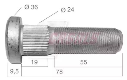 Болт CASALS 21541