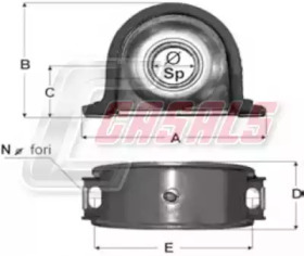 Подвеска CASALS ST26