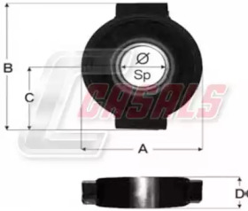 Подвеска CASALS ST68