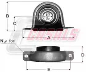 Подвеска CASALS ST7