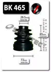 Комплект пыльника SHAFTEC BK465