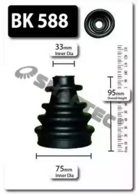 Комплект пыльника SHAFTEC BK588