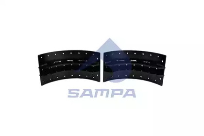 Комлект тормозных накладок SAMPA 030.643