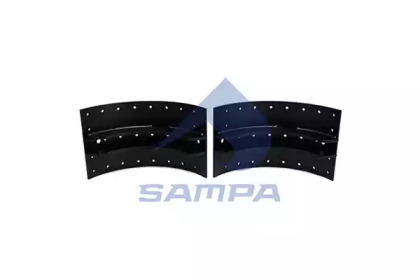 Комлект тормозных накладок SAMPA 030.644