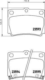 Комплект тормозных колодок HELLA PAGID 8DB 355 027-741