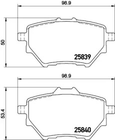 Комплект тормозных колодок HELLA PAGID 8DB 355 020-991